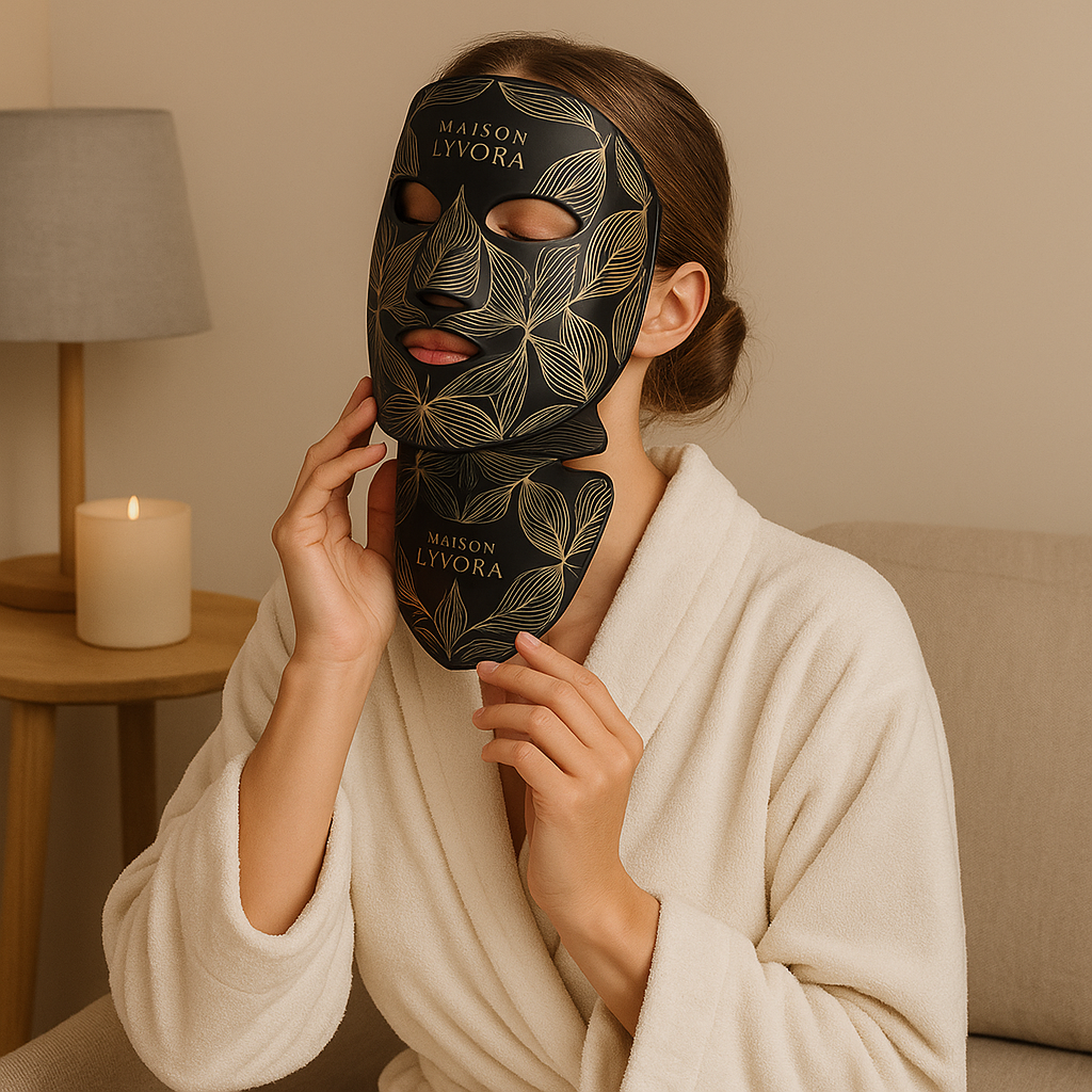 Masque LED 8 Couleurs Visage & Cou